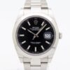 Rolex Datejust 41 Ref. 126300 Box and Papers Black Dial